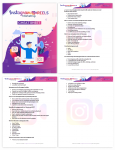 Instagram Reels Marketing Cheat Sheet