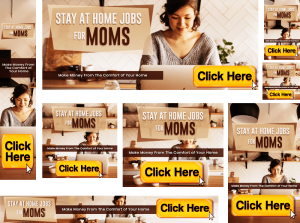 Stay At Home Jobs For Moms Banners